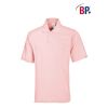 Polo mixte Manche courte Poche poitrine Piqué Rose