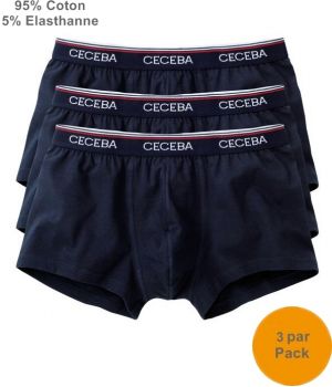 Boxer Marine, Caleçon Short-Pants, Pack de 3, 95% Coton, 5% Elasthanne Boxer Marine, Caleçon Short-Pants, Pack de 3, 95% Coton, 5% Elasthanne