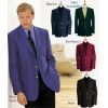 Blazer homme club, veste droite, Coupe classique, entièrement doublé