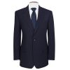 Veste homme habillée Laine-Polyester Bleue marine