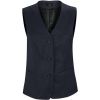 Gilet barman femme 4 poches bar café Bleu marine