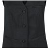 Gilet serveuse 3 boutons 4 poches Anthracite