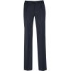 Pantalon ville Femme Coupe droite Laine et Stretch Marine