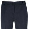 Pantalon habillé Femme droit Stretch Bleu Marine