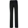 Pantalon Femme chic droit stretch lavable machine Noir