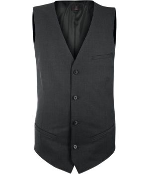 Gilet de costume Homme Bi-stretch Anthracite