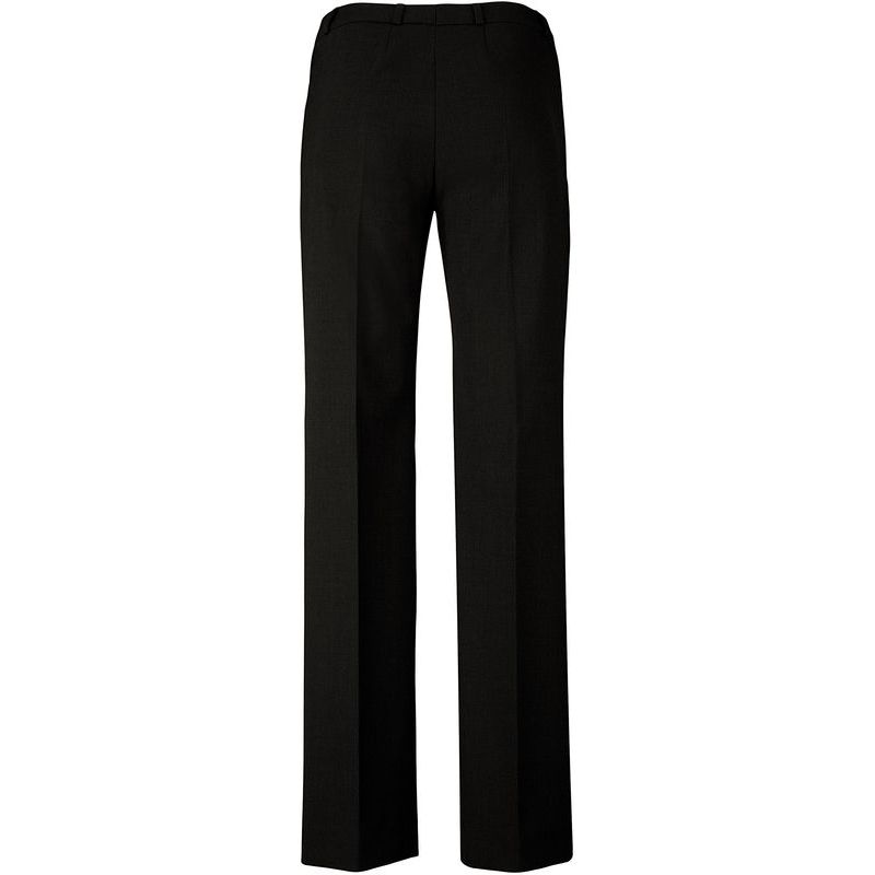 Pantalon Femme Premium, Taille haute, Coupe droite, Confort Bi-Stretch