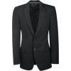 Veste costume homme Bi-stretch 2 boutons Anthracite