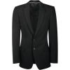 Veste Costume Homme Bi-stretch 2 boutons Slim Noir