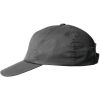 casquette Anthracite, polyester coton, Velcro ajustable