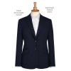 Veste Blazer Femme élégante 2 boutons Marine