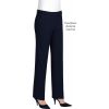 Pantalon de costume Femme Slim 2 poches Marine