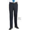 Pantalon Costume Homme Sans pince Anthracite