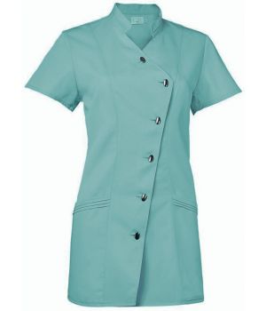 Tunique Cintrée Slimfit, Confort Lyocell, Aqua Taille 2XL.
