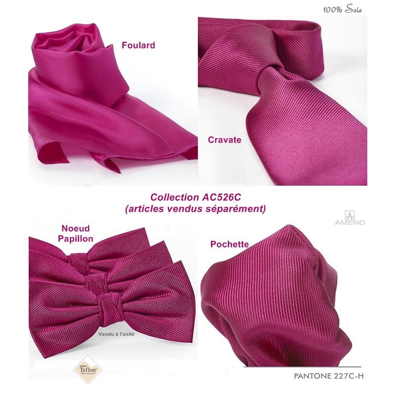 Pochette Costume Fushia