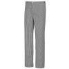 Pantalon de cuisine noir-blanc