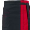 Tablie service 2 poches surpiqûres 60 x 80 cm Noir-Rouge