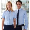 Chemise Homme assortie chemisier Femme Slim Bleu ciel