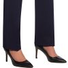 Pantalon droit femme chic 2 poches