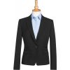 Veste Blazer Femme courte  Slim 1 bouton 4 poches Anthracite