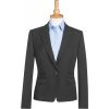 Veste ville Femme courte Cintrée 1 bouton 4 poches Gris