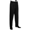 Pantalon costume homme Ceinture extensible très Confortable Noir