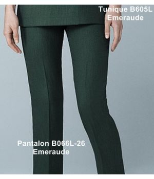 Pantalon esthéticienne aspect Lin entretien facile