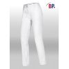 Pantalon médical Blanc Chino femme Super extensible 4 poches