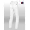 Pantalon de travail Blanc Chino femme Stretch