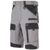 Bermuda short de travail d'été pépinièriste, Gris et noir