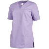 Tunique médicale femme Col V arrondi 3 poches Lilas