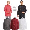 Veste de Cuisine, Manchettes à revers, Taille 44.