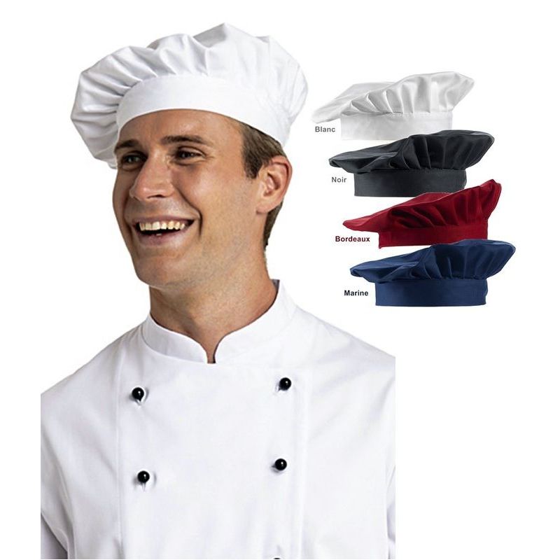 Toque de Cuisinier en tissu