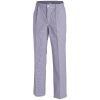 Pantalon cuisine homme et femme coton, Elastiqué à la ceinture