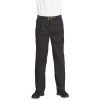 Pantalon cargo homme, PolyCoton, noir, 6 poches, entretien facile