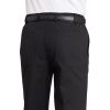 Pantalon homme noir, très confortable, Ceinture avec partie élastiquée, Stretch extensible