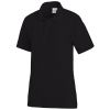 Polo homme et femme, piqué, manche courte, polyester et coton peigné