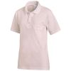 Polo homme et femme, piqué, manche courte, rose pâle