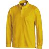 Polo unisexe manche longue PolyCoton  Jaune