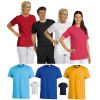 Tee-shirt pour hommes et femmes, Col rond, 100% coton