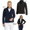 Veste polaire femme 2 poches zippées Bleu marine