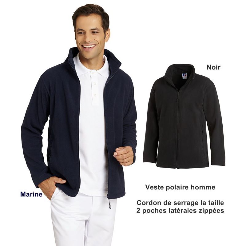 gilets polaires homme