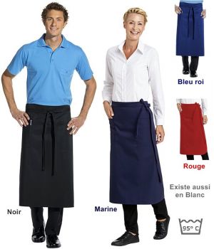 Tablier de service, 2 grandes poches, hauteur 80 cm x largeur 100 cm