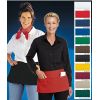 Tablier Blanc, court avec poches, pour restaurant, bar, café.