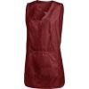 Tablier chasuble sans manches, avec poches, Bordeaux