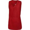 Tablier chasuble sans manches, avec poches, Rouge