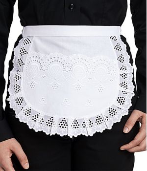 Tablier de service, Belle broderie de Madère
