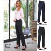 Pantalon Femme, Coupe droite, Tissu très résistant, Stretch