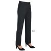 Pantalon Femme, Coupe droite, Noir