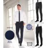 Pantalon Homme, Coupe Slim, Sans pinces, Tissu résistant, Stretch